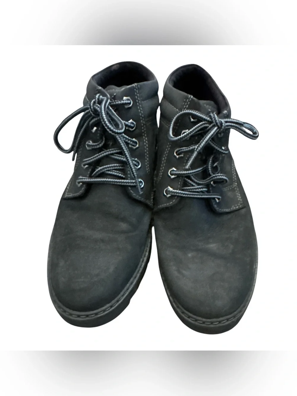 Rockport Trutech Hydro-Shield Waterproof Work Shoes Men’s Size 8.5 Charcoal Boot